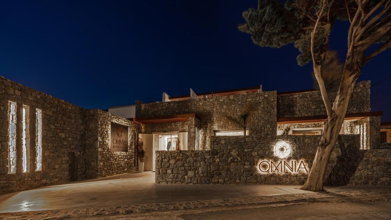 Omnia Mykonos Boutique Hotel & Suites Ornos  Esterno foto