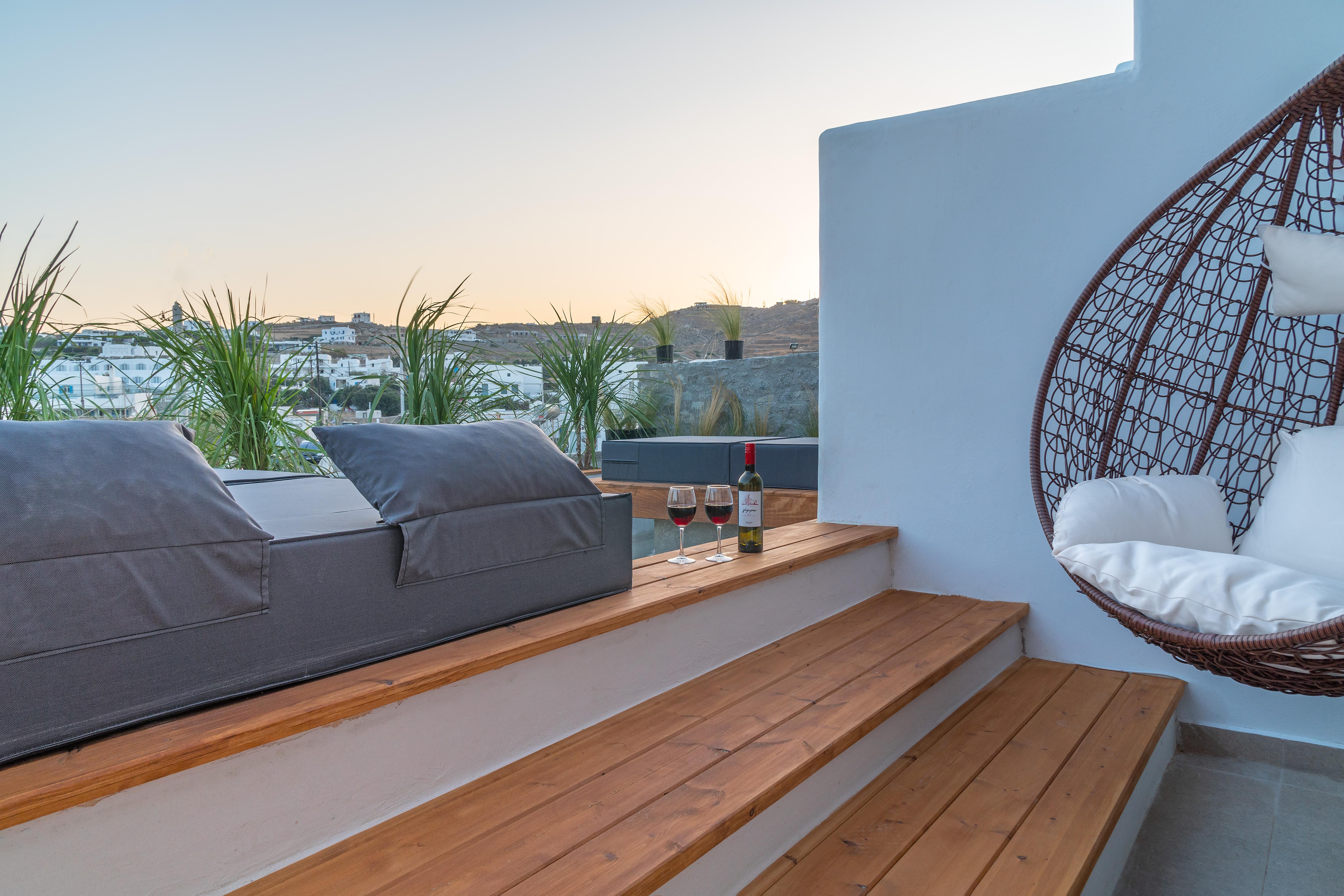 Omnia Mykonos Boutique Hotel & Suites Ornos  Esterno foto