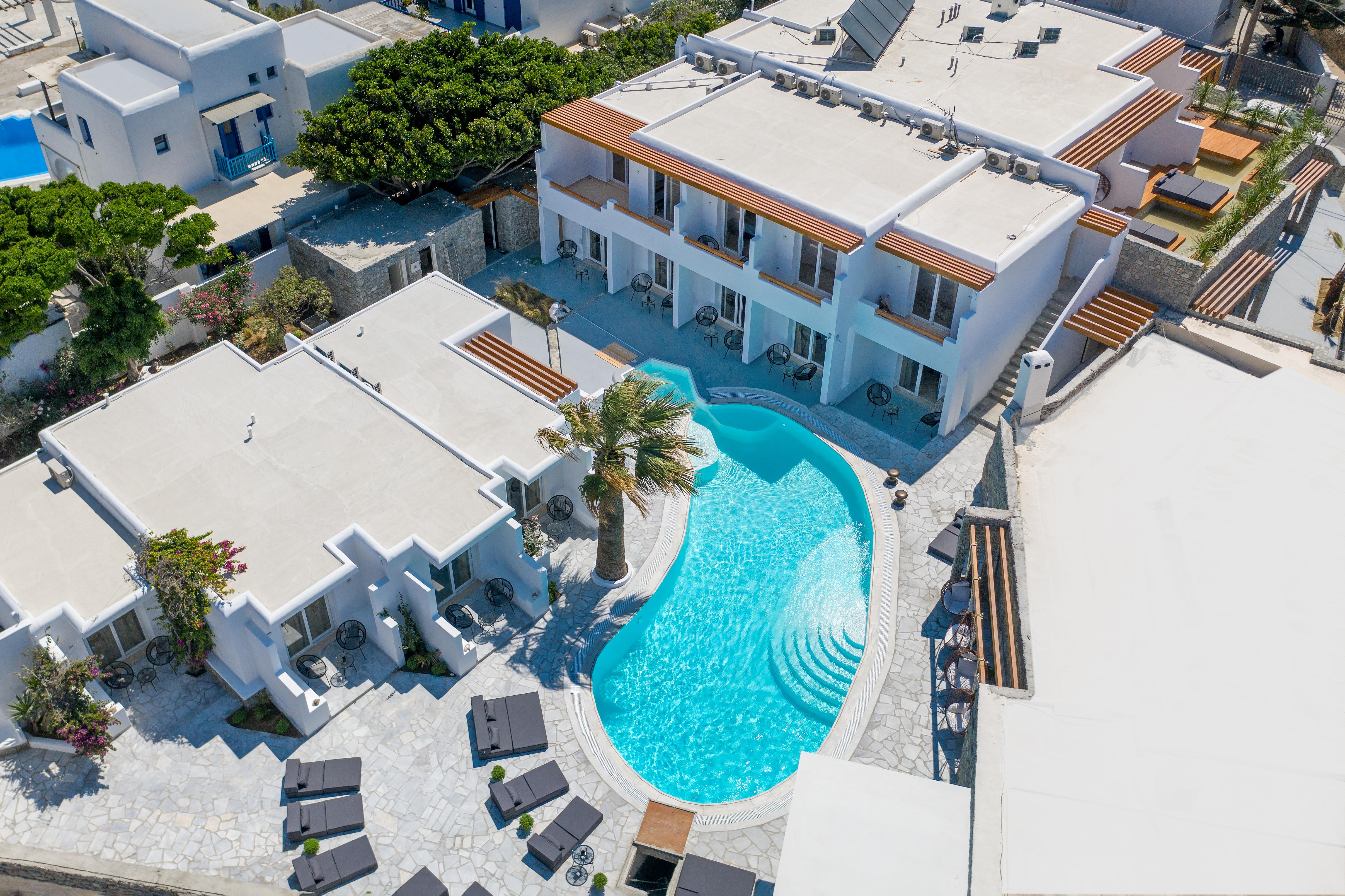 Omnia Mykonos Boutique Hotel & Suites Ornos  Esterno foto