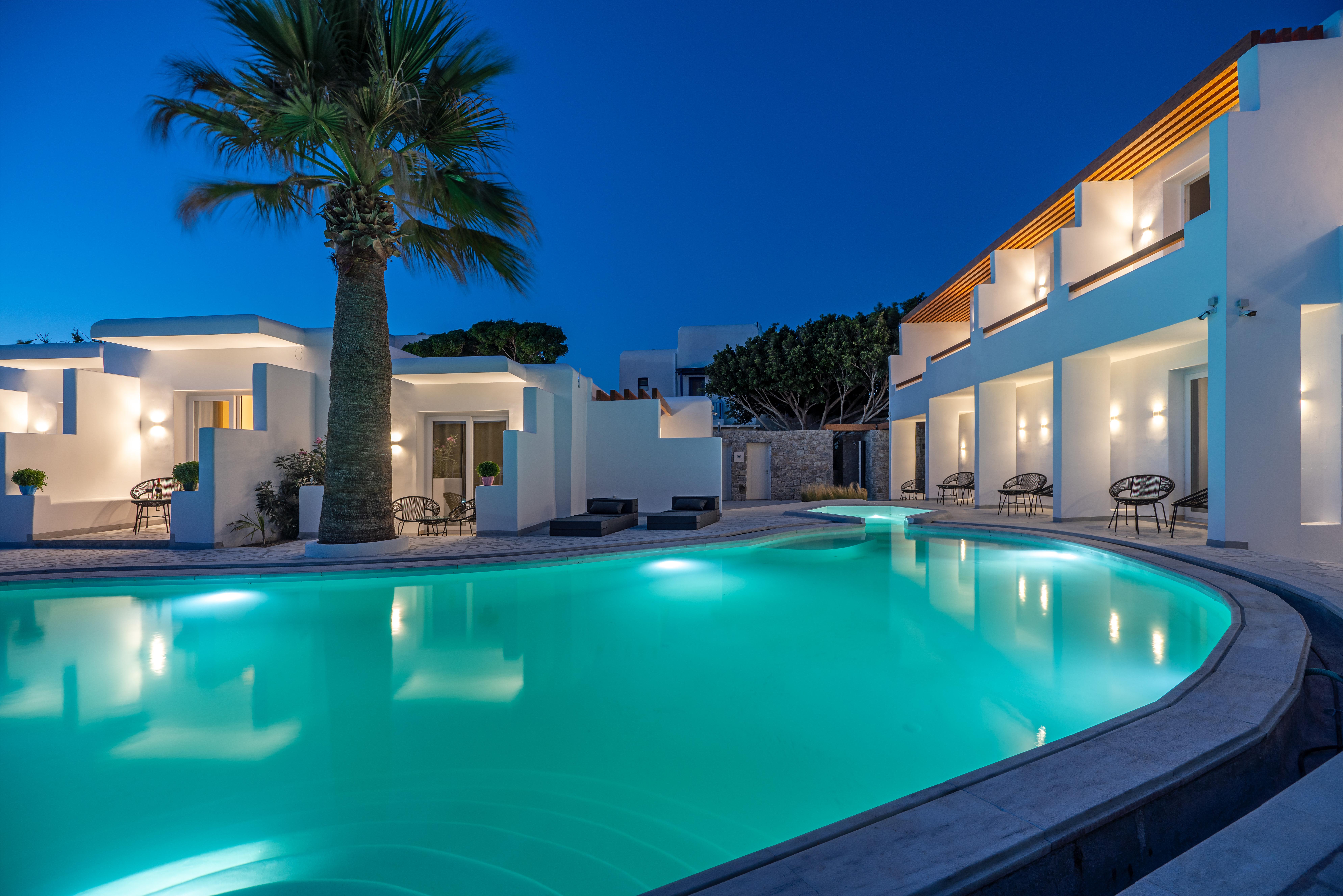 Omnia Mykonos Boutique Hotel & Suites Ornos  Esterno foto
