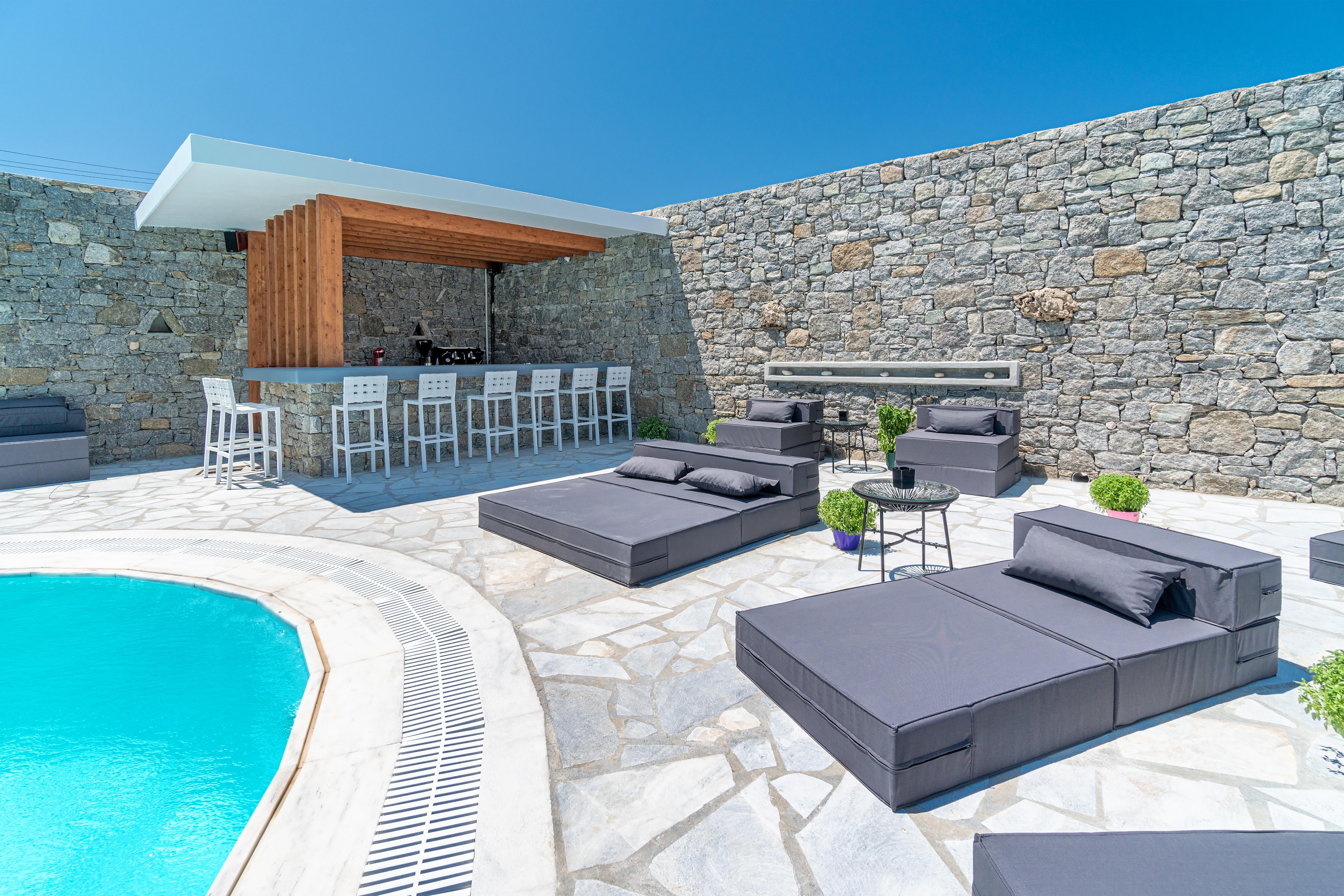 Omnia Mykonos Boutique Hotel & Suites Ornos  Esterno foto