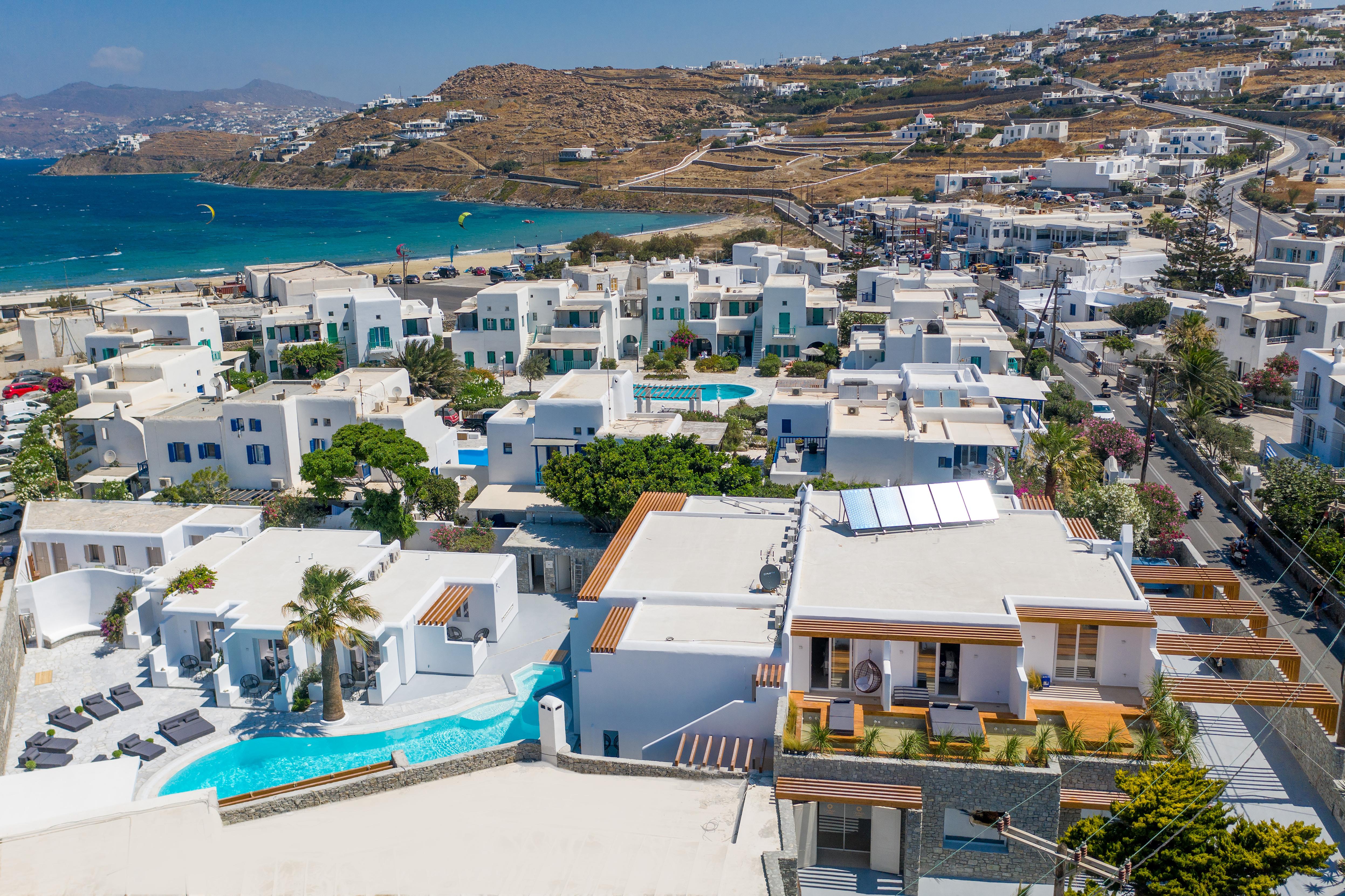 Omnia Mykonos Boutique Hotel & Suites Ornos  Esterno foto