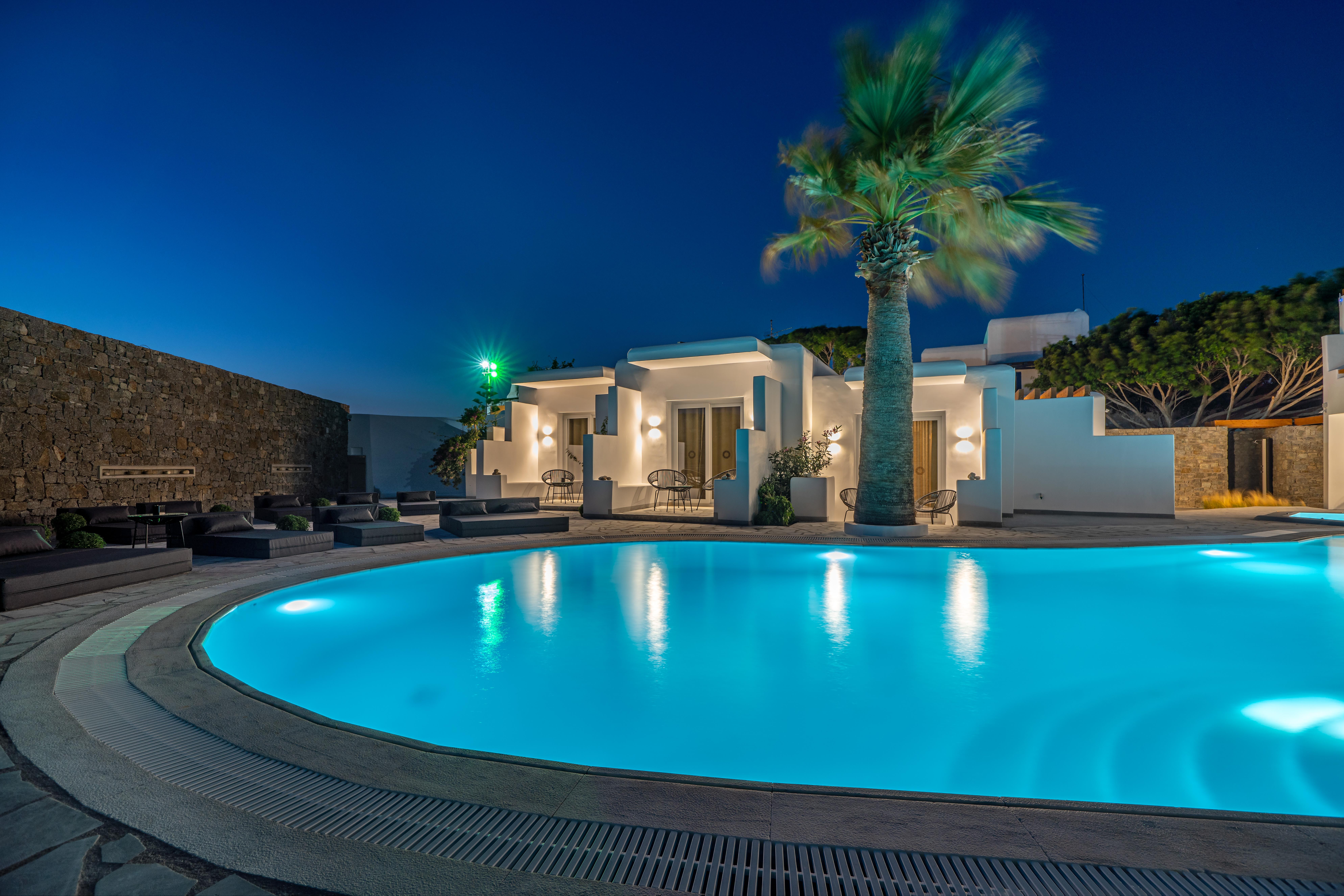 Omnia Mykonos Boutique Hotel & Suites Ornos  Esterno foto