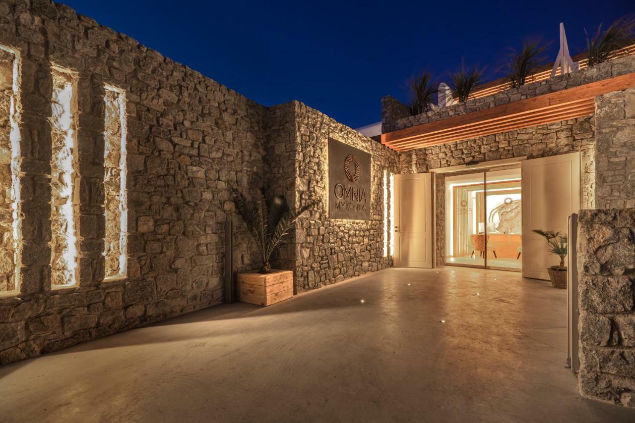 Omnia Mykonos Boutique Hotel & Suites Ornos  Esterno foto